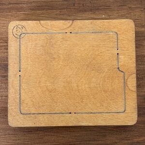 AccuCut Ellison 'Folder' Wooden Die (4.75" x 5.75")